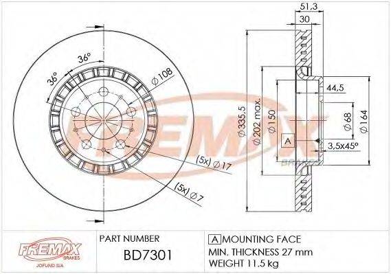 FREMAX BD-7301