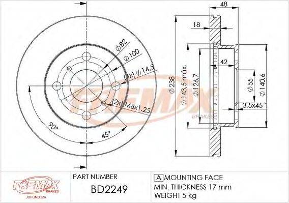 FREMAX BD-2249
