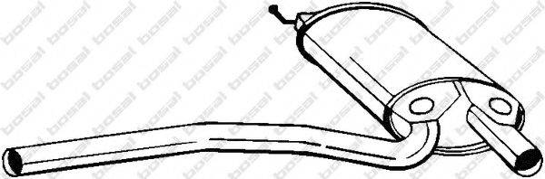 CIA 10202 Середній глушник вихлопних газів