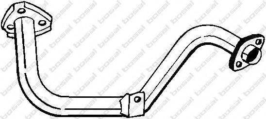 TESH 120033 Труба вихлопного газу
