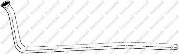 TESH 150071 Труба вихлопного газу