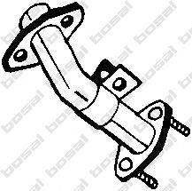 VAUXHALL 97037890 Труба вихлопного газу