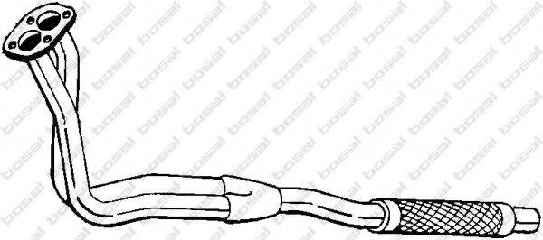 CIA 05512 Труба вихлопного газу