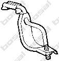 BOSAL 251009 Кронштейн, система випуску ОГ