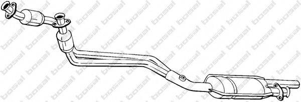 MERCEDES-BENZ 1244908019 Каталізатор