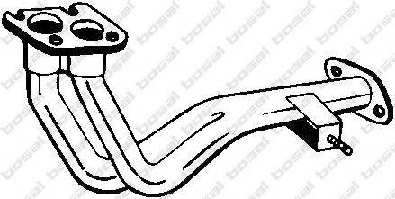 OPEL 90448077 Труба вихлопного газу