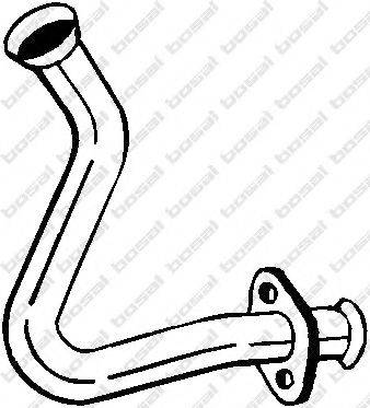RENAULT 77.00.831.312 Труба вихлопного газу