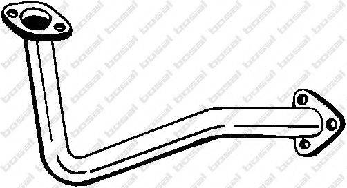 VAUXHALL 90469997 Труба вихлопного газу
