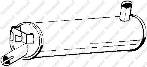 CIA 20408 Середній глушник вихлопних газів