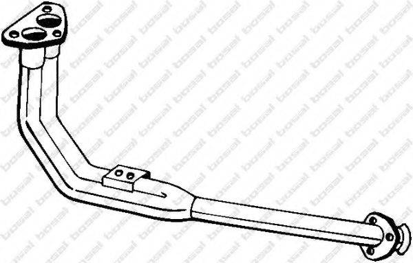 FONOS 815207 Труба вихлопного газу