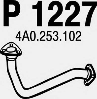 TEMOT 03 0 203 Труба вихлопного газу