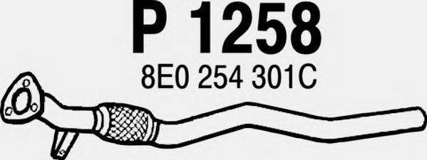 FENNO 1283 Труба вихлопного газу