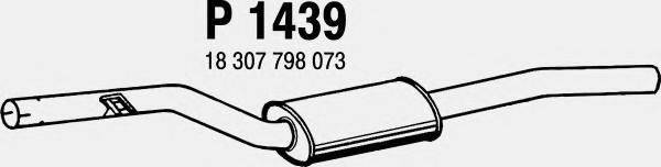 FENNO 1439 Середній глушник вихлопних газів