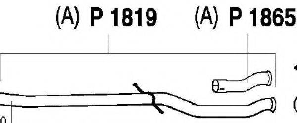FENNO 1819 Труба вихлопного газу
