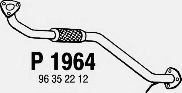 MTS 10024 Труба вихлопного газу