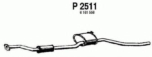 TESH 270314 Середній глушник вихлопних газів
