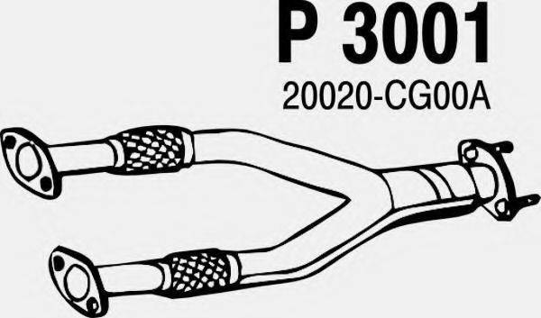 FENNO 3001 Труба вихлопного газу
