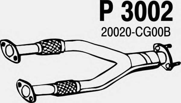 FENNO 3002 Труба вихлопного газу