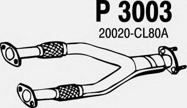 FENNO 3003 Труба вихлопного газу