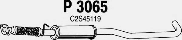 TEMOT 23 2 002 Середній глушник вихлопних газів