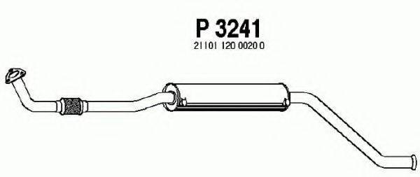 FENNO 3241 Середній глушник вихлопних газів