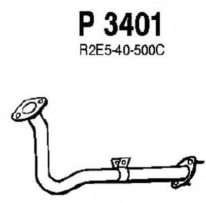 TESH 120385 Труба вихлопного газу