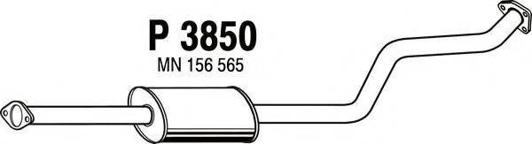 TEMOT 33 2 118 Середній глушник вихлопних газів