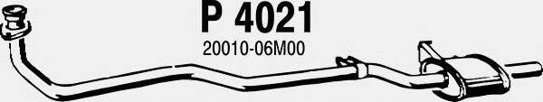FENNO 4021 Передглушувач вихлопних газів