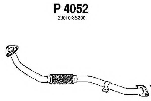 TESH 142746 Труба вихлопного газу