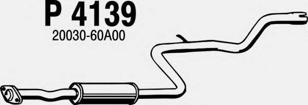 TEMOT 35 2 065 Середній глушник вихлопних газів