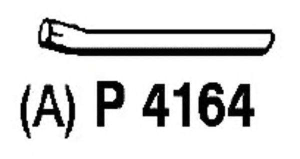 FENNO 4164 Труба вихлопного газу