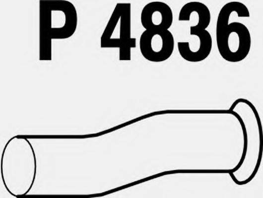 FENNO 4836 Труба вихлопного газу