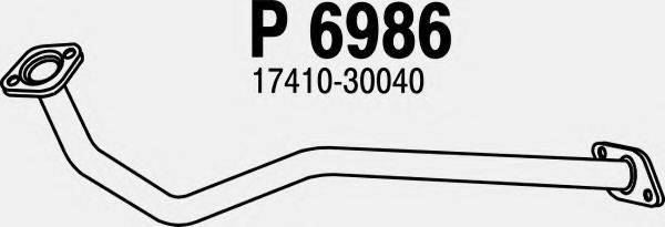 TEMOT 55 0 126 Труба вихлопного газу