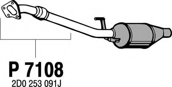 FENNO 7108 Труба вихлопного газу