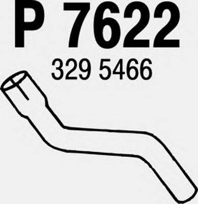 FENNO 7622 Труба вихлопного газу