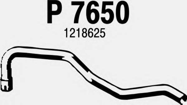 TEMOT 61 3 048 Труба вихлопного газу