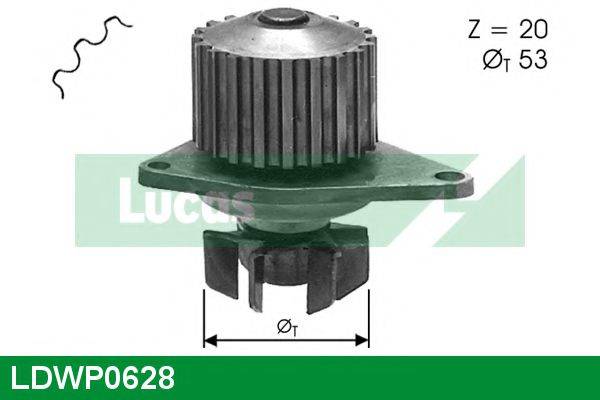 LUCAS ENGINE DRIVE LDWP0628