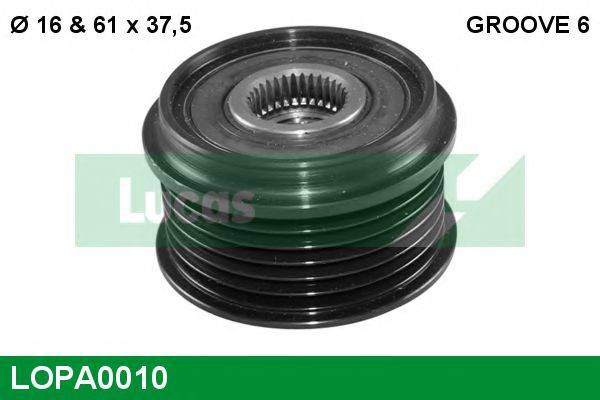LUCAS ENGINE DRIVE 9459092 Механізм вільного ходу генератора