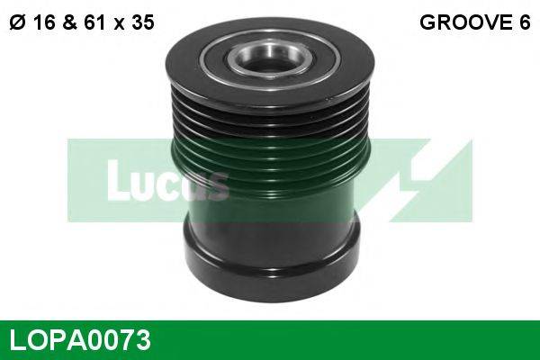 LUCAS ENGINE DRIVE R2C1T-10300-BA Механізм вільного ходу генератора