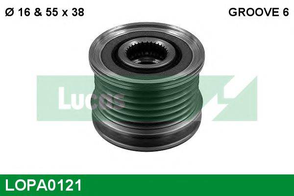 LUCAS ENGINE DRIVE V7 553 00980 Механізм вільного ходу генератора