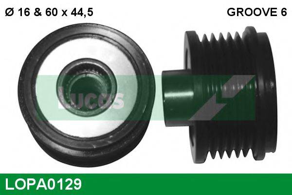 LUCAS ENGINE DRIVE A2TC0982 Механізм вільного ходу генератора