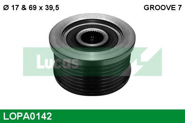 LUCAS ENGINE DRIVE 23100-EB310 Механізм вільного ходу генератора