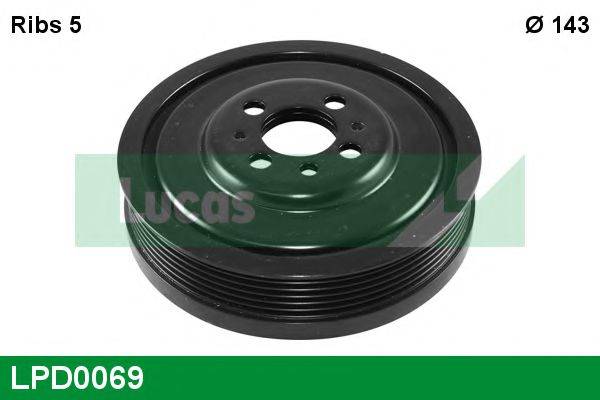 MANN-FILTER 045 105 243 Ремінний шків, колінчастий вал