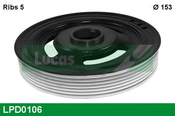 LUCAS ENGINE DRIVE LPD0106