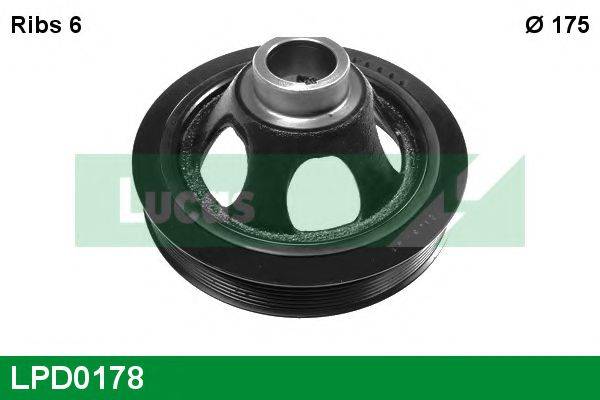 LUCAS ENGINE DRIVE LPD0178