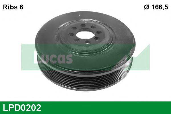 LUCAS ENGINE DRIVE LPD0202