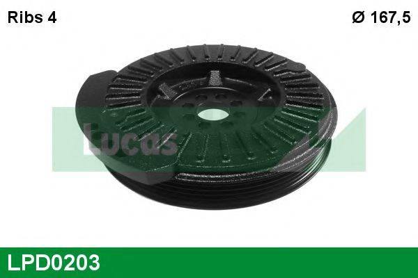 LUCAS ENGINE DRIVE LPD0203