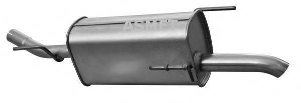 BOSAL 23652 Глушник вихлопних газів кінцевий