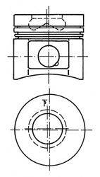 MAHLE ORIGINAL 099 72 .. Поршень