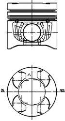 KOLBENSCHMIDT 089199 Поршень